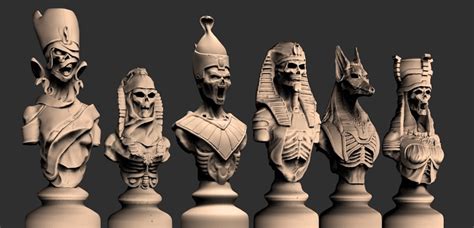 STL file Egyptian queen ・3D print object to download・Cults.